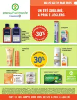 E.Leclerc Parapharmacie Prospectus Juin - au 31.05.2025