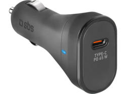 SBS 37281 Autoladegerät mit Power Delivery, 65W, USB-Type-C; Ladegerät fürs Auto
