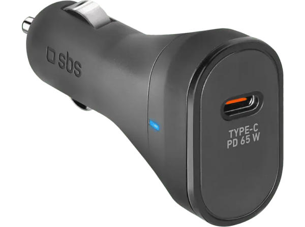 SBS 37281 Autoladegerät mit Power Delivery, 65W, USB-Type-C; Ladegerät fürs Auto