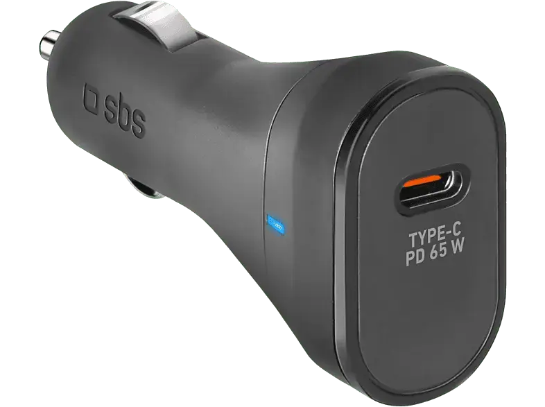 SBS 37281 Autoladegerät mit Power Delivery, 65W, USB-Type-C; Ladegerät fürs Auto