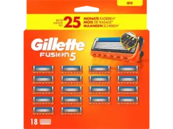 Gillette Fusion5 Systemklingen 18er; Ersatzklingen