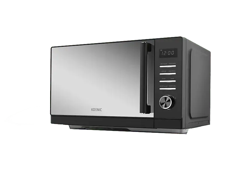 Koenic KMWG 2322 Mikrowelle (900 Watt, Freistehend, 23 l, Schwarz)