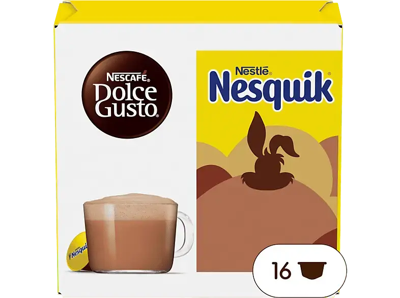 Dolce Gusto Nesquik Kakaokapseln, 16 Stück, Kompatibles System: Nescafé Dolce Gusto