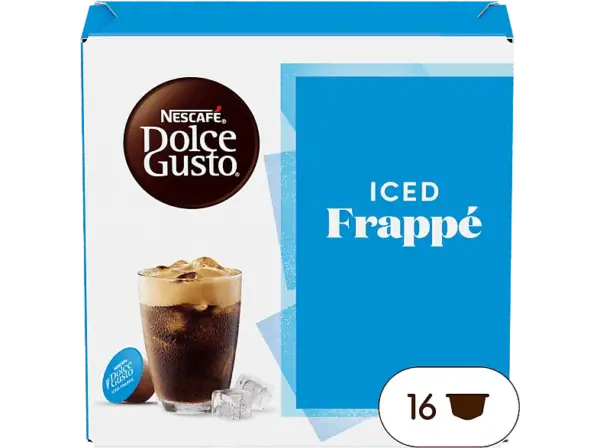 Dolce Gusto Iced Frappe Kaffeekapseln, 16 St&uuml;ck, Kompatibles System: Nescaf&eacute; Dolce Gusto