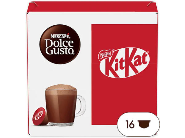 Dolce Gusto Kit Kat Kaffeekapseln, 16 Stück, Kompatibles System: Nescafé Dolce Gusto
