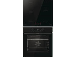 Gorenje Jump Set Pyro/I, Backofenset mit Rahmenlosen Kochfeld (Induktion, A, 77 l)