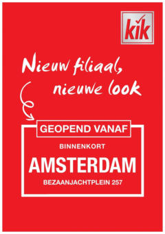 KiK - Geopend folder Amsterdam - Voorbeeld van een folder van KiK, geldig van 19.05.2025