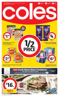 Preview of Coles - Great Value. Hands Down - 21st May - valid from 20.05.2025