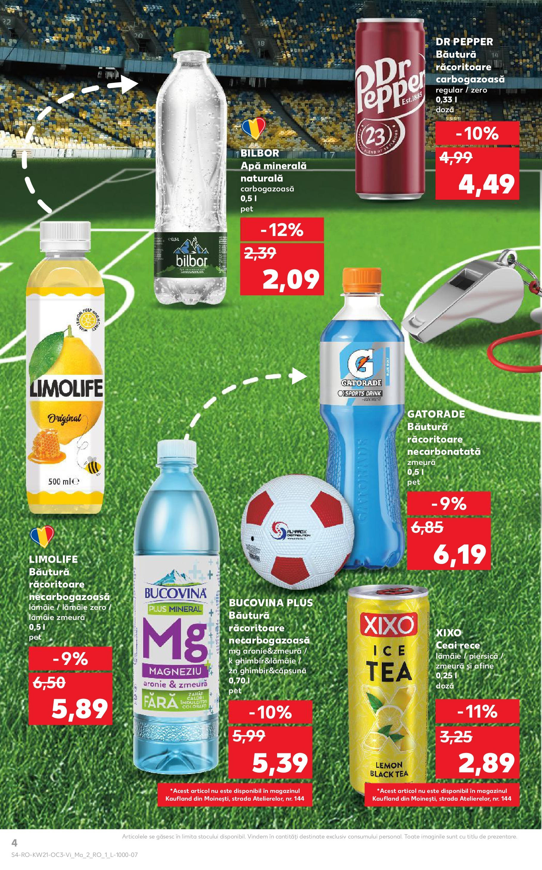 Catalog Kaufland - Bucureşti 23.05.2025 - Revista si Oferta | Pagină: 4 | Produse: Afine, Yazı tahtası kalemi, Ceai, Lămâie