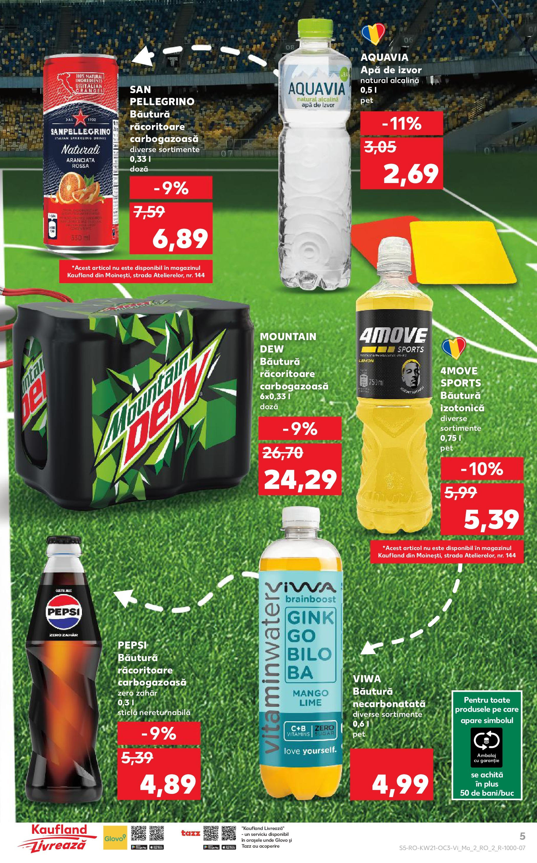Catalog Kaufland - Bucureşti 23.05.2025 - Revista si Oferta | Pagină: 5 | Produse: Lime, Apă, Zahăr, Mango