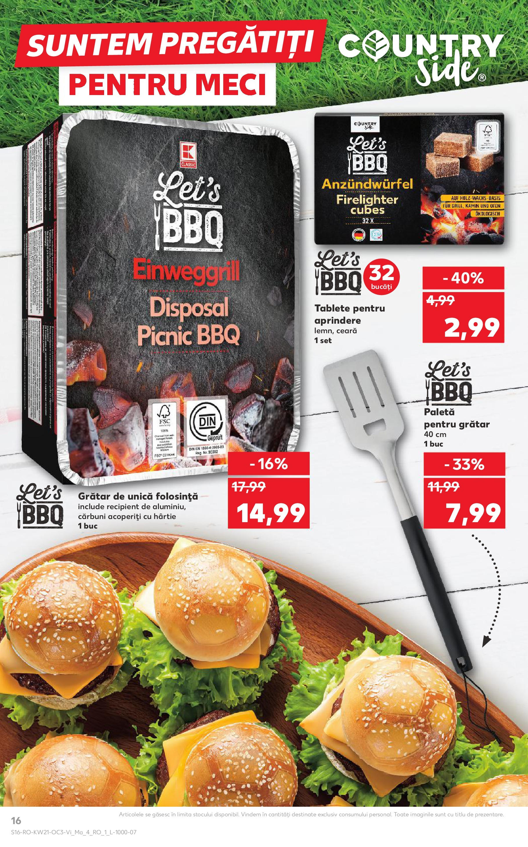 Catalog Kaufland - Bucureşti 23.05.2025 - Revista si Oferta | Pagină: 16 | Produse: Grătar