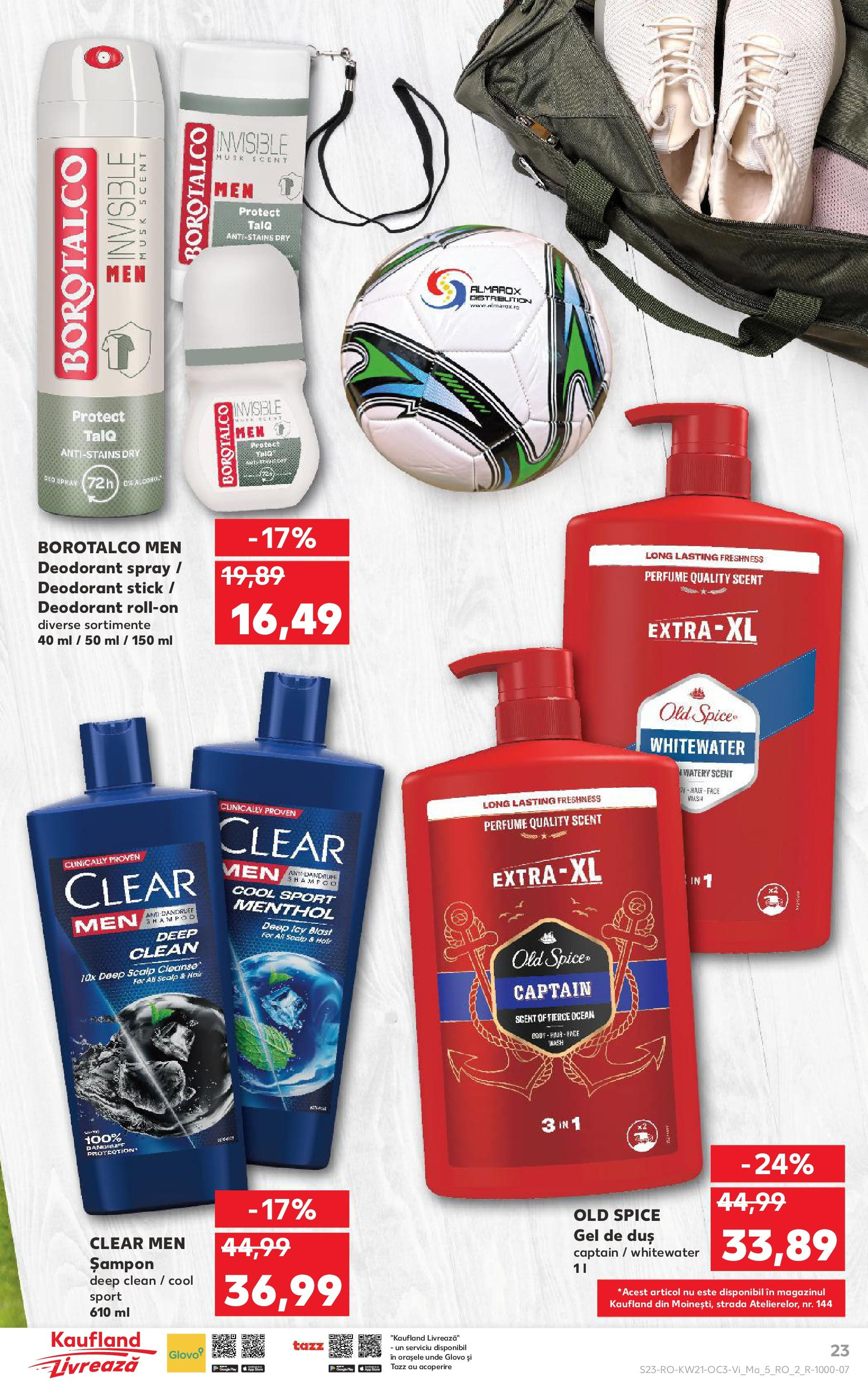 Catalog Kaufland - Bucureşti 23.05.2025 - Revista si Oferta | Pagină: 23 | Produse: Pomelo, Șampon, Gel de duș, Deodorant