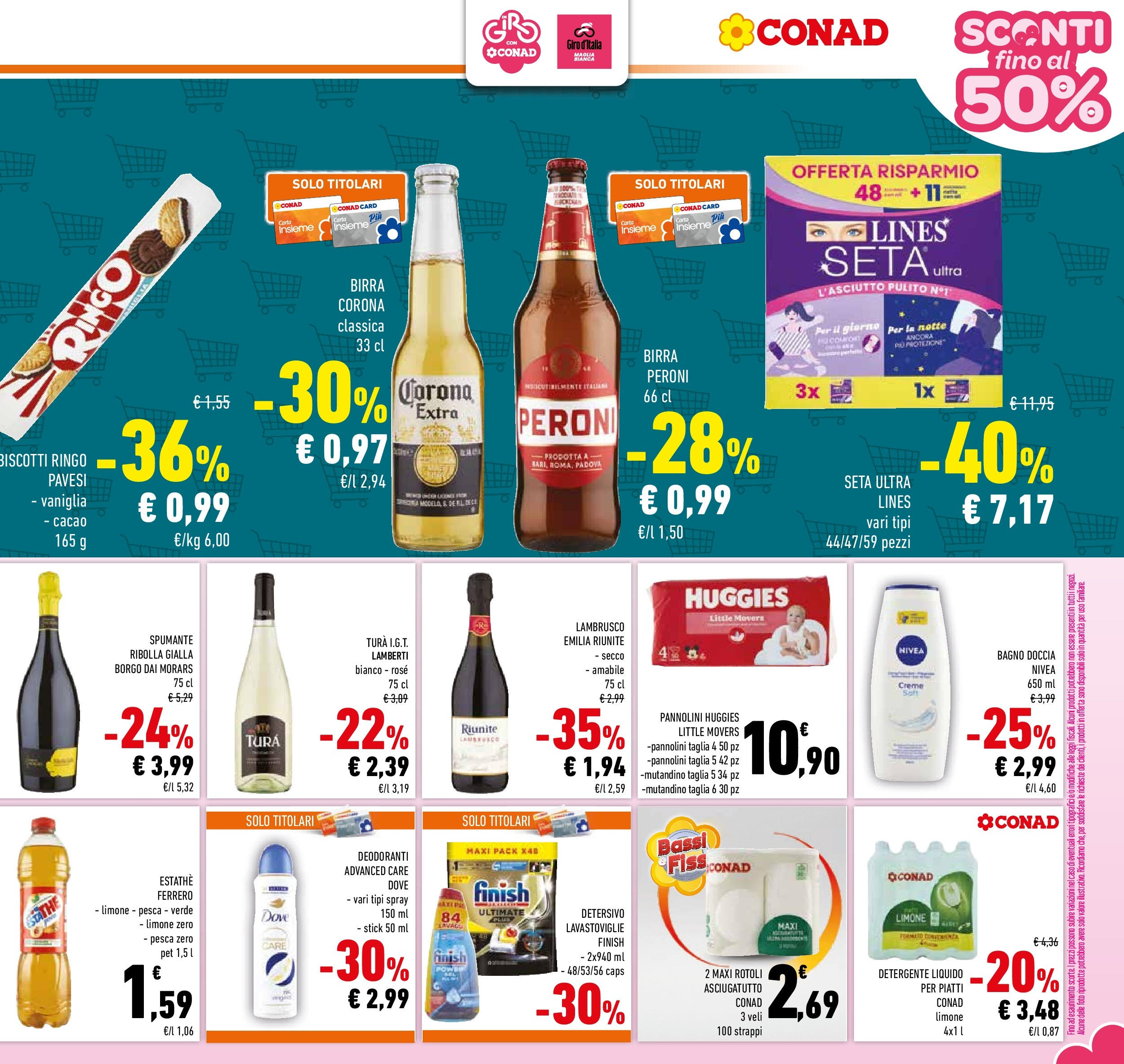 Volantino Conad dal 20/05/2025 ⏳ Maggio | Pagina: 23 | Prodotti: Biscotti, Pesca, Cacao, Doccia Volantino Conad dal 20/05/2025 > Anteprima - Maggio | Pagina: 23 | Prodotti: Biscotti, Pesca, Cacao, Doccia