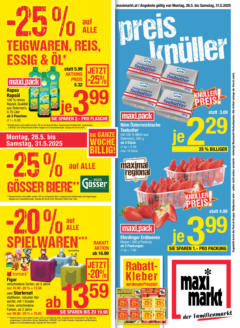 Vorschau von dem Prospekt - Maximarkt - Maximarkt: Flugblatt gültig ab 25.05.2025