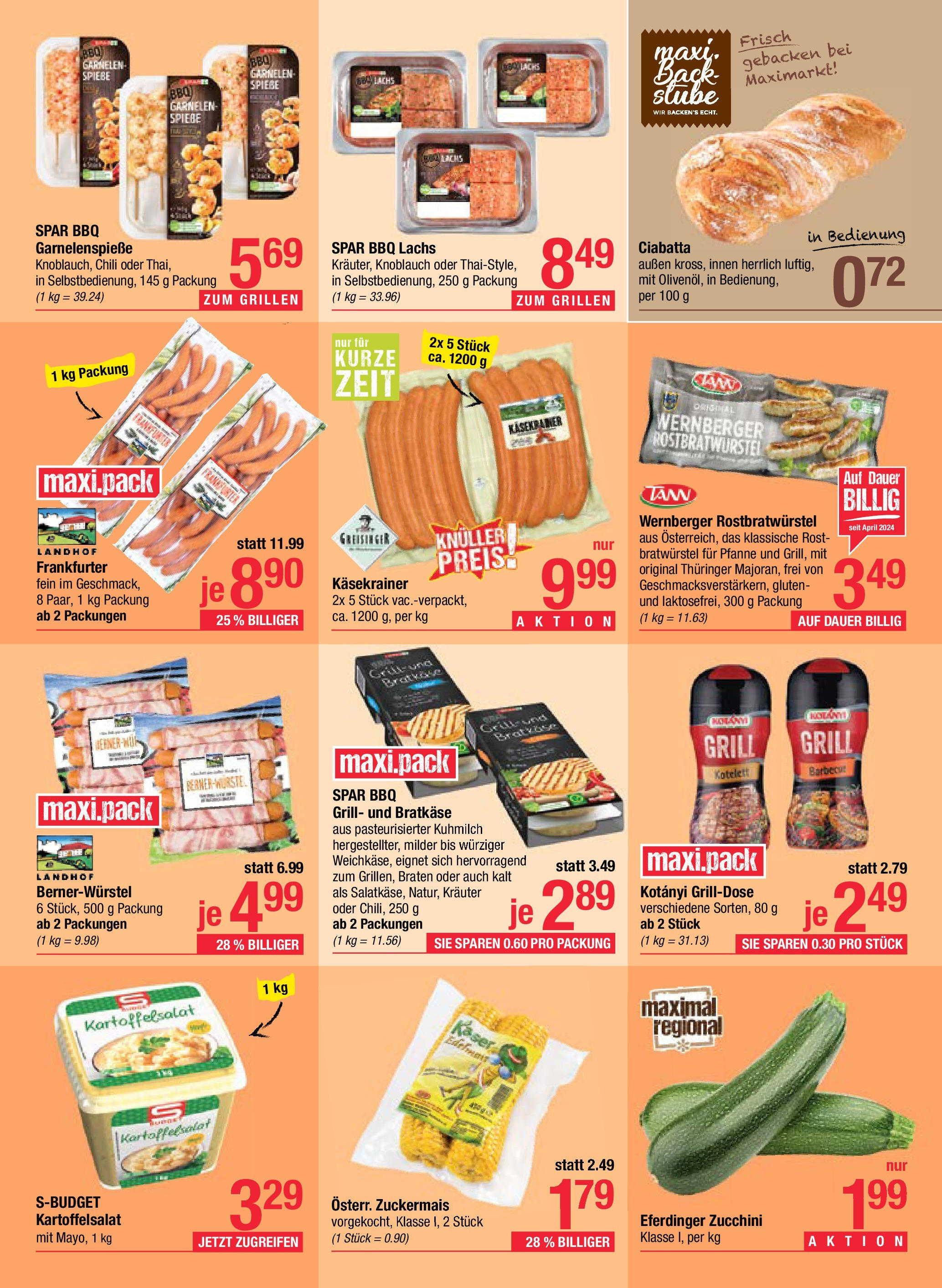 Maximarkt - Maximarkt: Flugblatt (25.05.2025) || Aktuelle Angebote | Seite: 9 | Produkte: Knoblauch, Chili, Grill Maximarkt - Maximarkt: Flugblatt von 25.05.2025 - Aktuelle Angebote | Seite: 9 | Produkte: Knoblauch, Chili, Grill