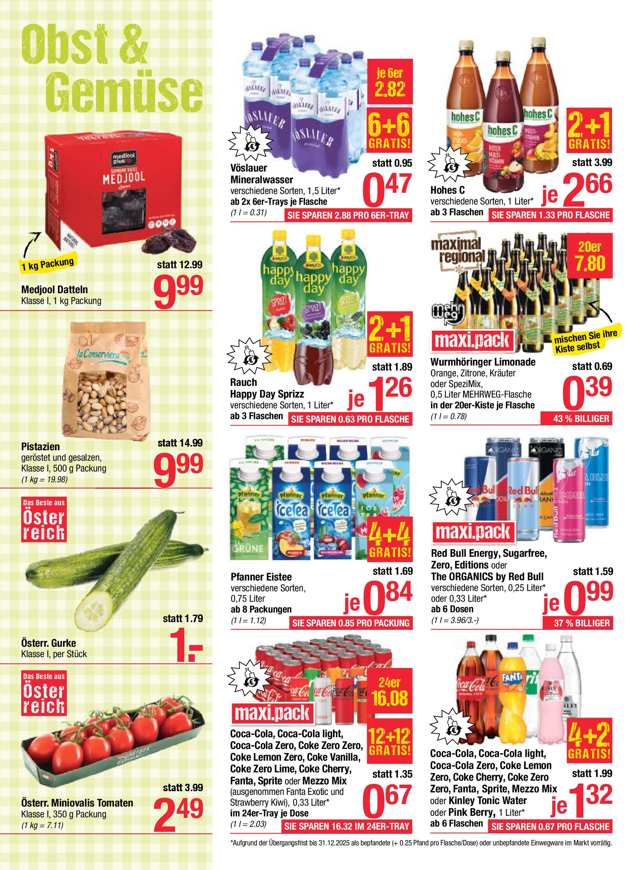 Maximarkt - Maximarkt: Flugblatt (25.05.2025) || Aktuelle Angebote | Seite: 14 | Produkte: Gemüse, Obst, Tomaten Maximarkt - Maximarkt: Flugblatt von 25.05.2025 - Aktuelle Angebote | Seite: 14 | Produkte: Gemüse, Obst, Tomaten