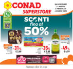Conad Superstore Sconti fino al 50% - al 04.06.2025