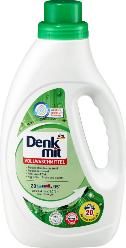 Denkmit Vollwaschmittel flüssig Beach Breeze 30WL