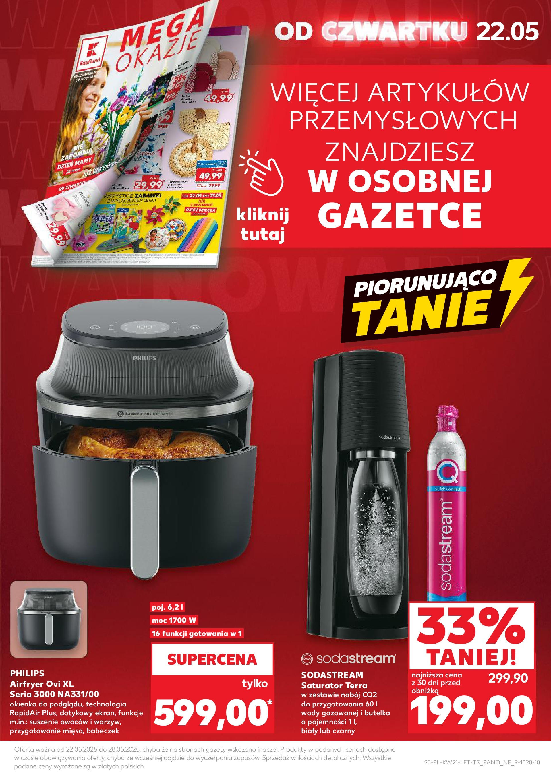 Kaufland gazetka (22.05.2025) - od jutra | Strona: 5 | Produkty: Lego, Sodastream Kaufland gazetka od 22.05.2025 - od jutra PDF | Strona: 5 | Produkty: Lego, Sodastream
