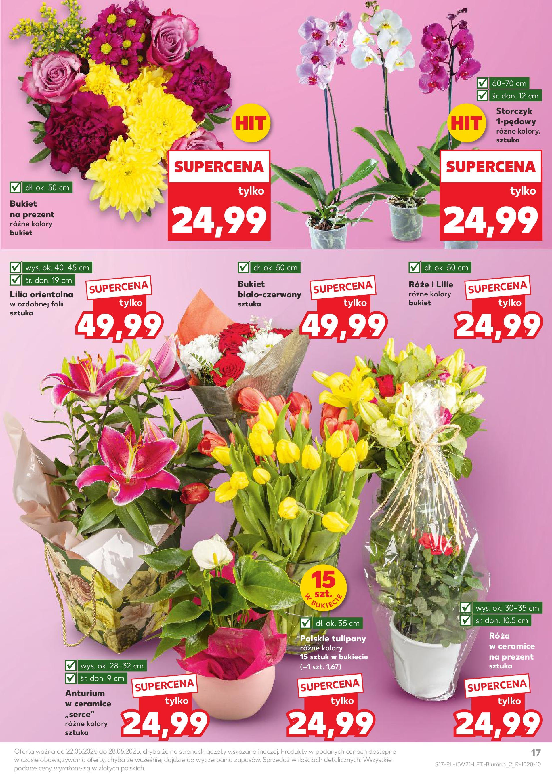 Kaufland gazetka (22.05.2025) - od jutra | Strona: 17 Kaufland gazetka od 22.05.2025 - od jutra PDF | Strona: 17