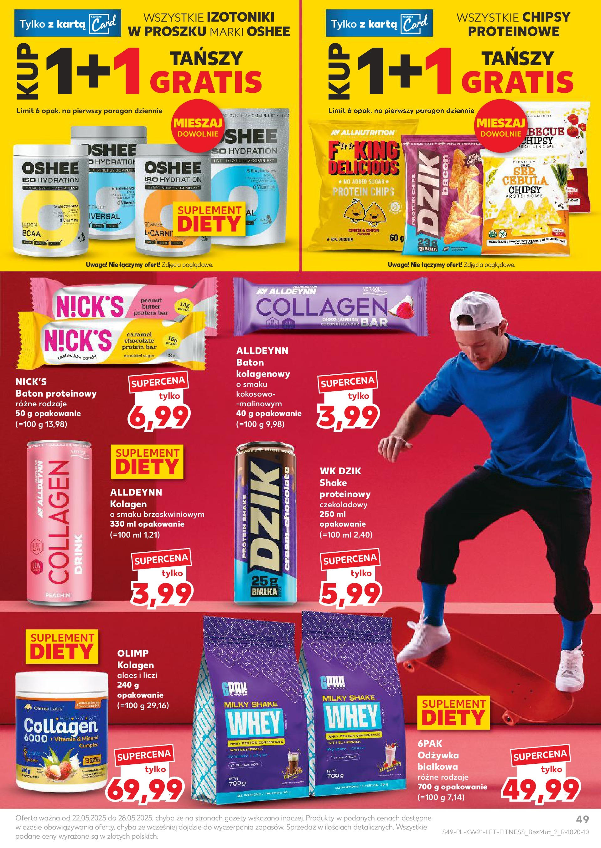 Kaufland gazetka (22.05.2025) - od jutra | Strona: 49 | Produkty: Karta, Chipsy, Aloes, Odżywka Kaufland gazetka od 22.05.2025 - od jutra PDF | Strona: 49 | Produkty: Karta, Chipsy, Aloes, Odżywka