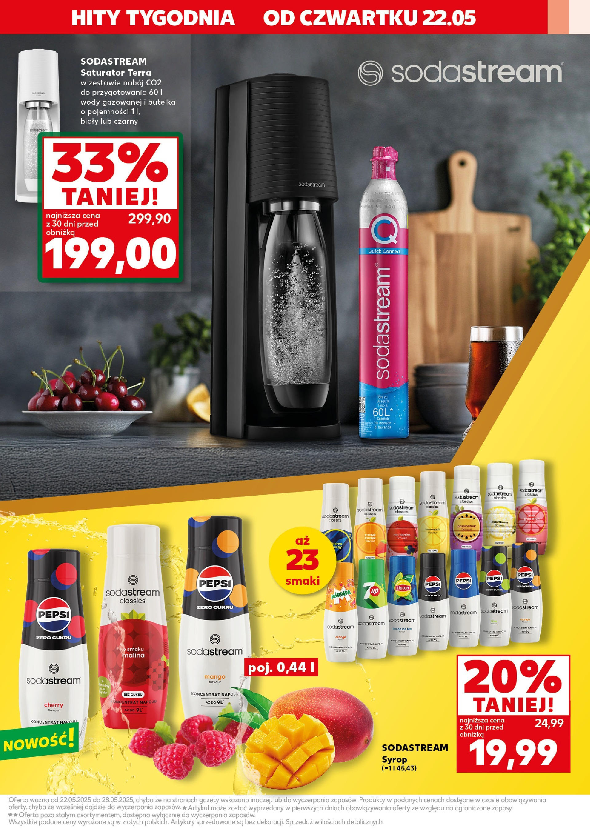 Kaufland gazetka (22.05.2025) - od jutra | Strona: 65 | Produkty: Syrop, Malina, Ice Tea, Pepsi Kaufland gazetka od 22.05.2025 - od jutra PDF | Strona: 65 | Produkty: Syrop, Malina, Ice Tea, Pepsi
