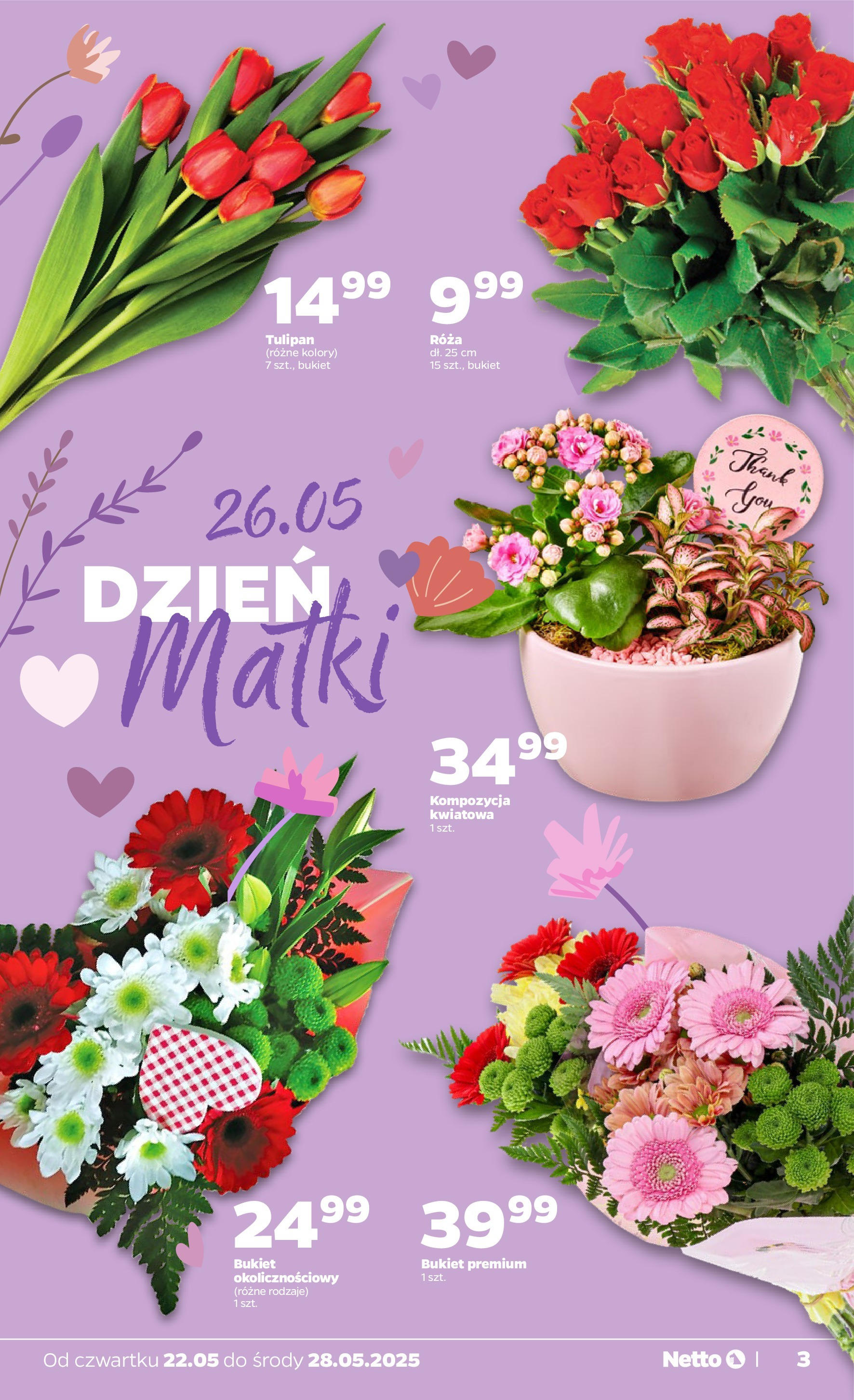 Netto gazetka - Spożywcza od 22.05.2025 | Promocje | Strona: 3 Netto gazetka - Spożywcza od 22.05.2025 - Aktualne promocje | Strona: 3