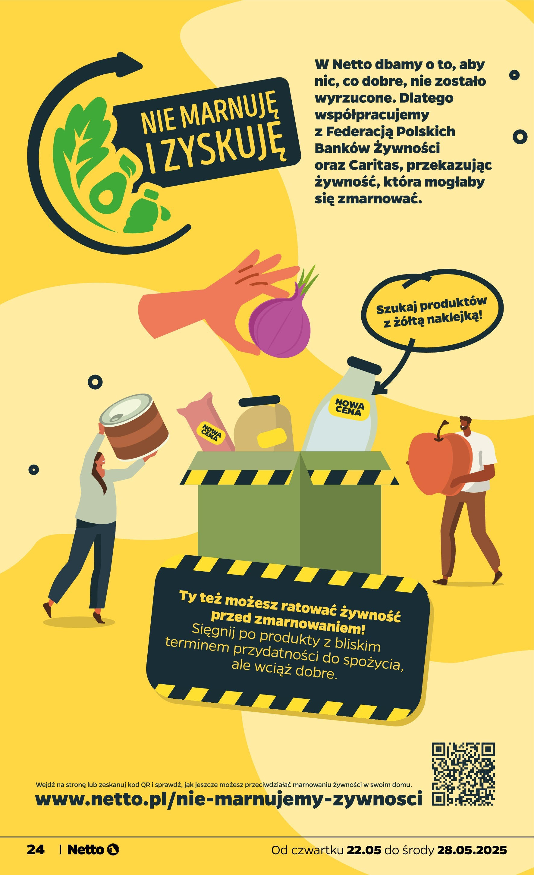 Netto gazetka - Spożywcza od 22.05.2025 | Promocje | Strona: 24 Netto gazetka - Spożywcza od 22.05.2025 - Aktualne promocje | Strona: 24