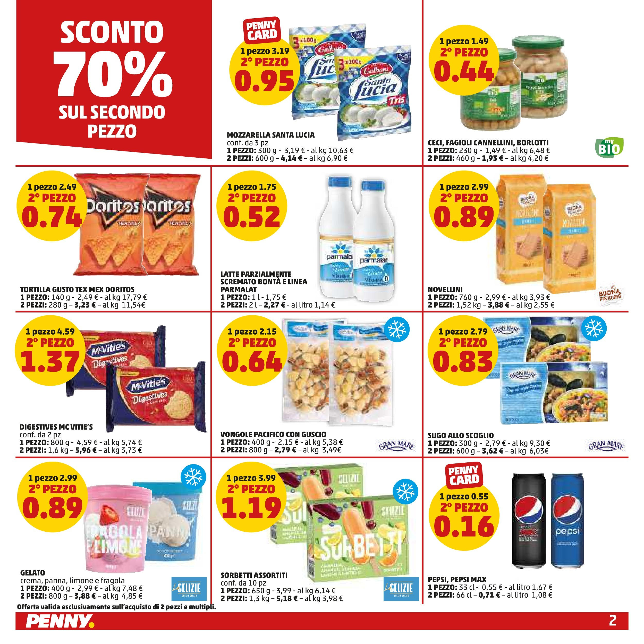 Volantino PENNY dal 21/05/2025 anteprima > (Volantino PENNY ) | Pagina: 2 | Prodotti: Vongole, Mozzarella, Limone, Sugo Volantino PENNY dal 21/05/2025 anteprima > (Volantino PENNY ) | Pagina: 2 | Prodotti: Vongole, Mozzarella, Limone, Sugo