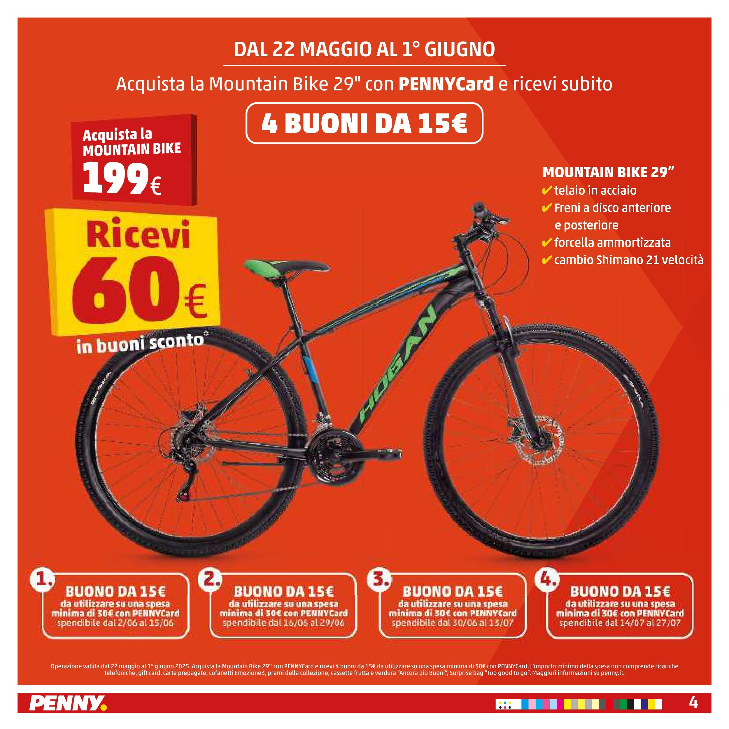 Volantino PENNY dal 21/05/2025 anteprima > (Volantino PENNY ) | Pagina: 4 | Prodotti: Frutta, Disco Volantino PENNY dal 21/05/2025 anteprima > (Volantino PENNY ) | Pagina: 4 | Prodotti: Frutta, Disco
