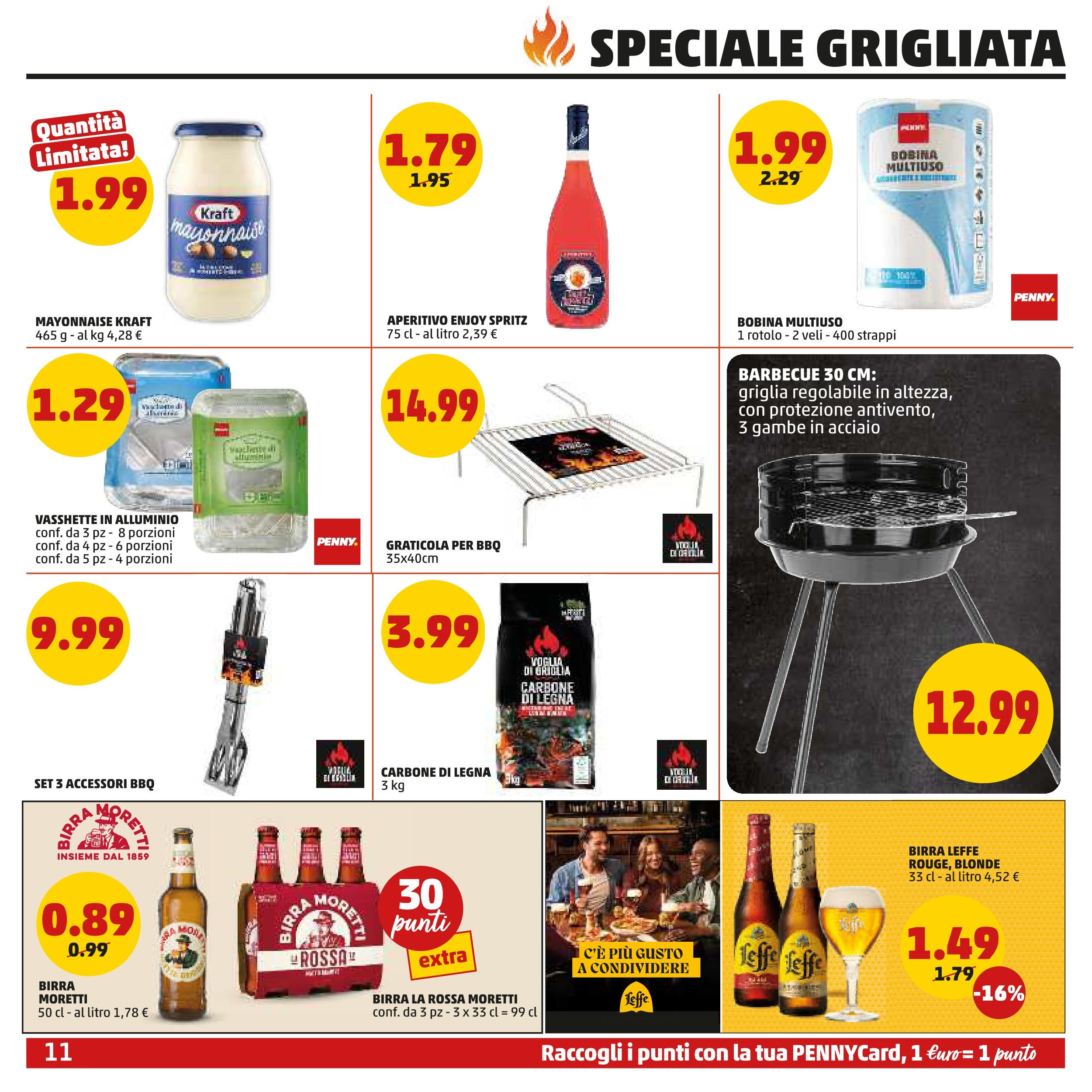 Volantino PENNY dal 21/05/2025 anteprima > (Volantino PENNY ) | Pagina: 11 | Prodotti: Birra, Barbecue, Alluminio, Aperitivo Volantino PENNY dal 21/05/2025 anteprima > (Volantino PENNY ) | Pagina: 11 | Prodotti: Birra, Barbecue, Alluminio, Aperitivo