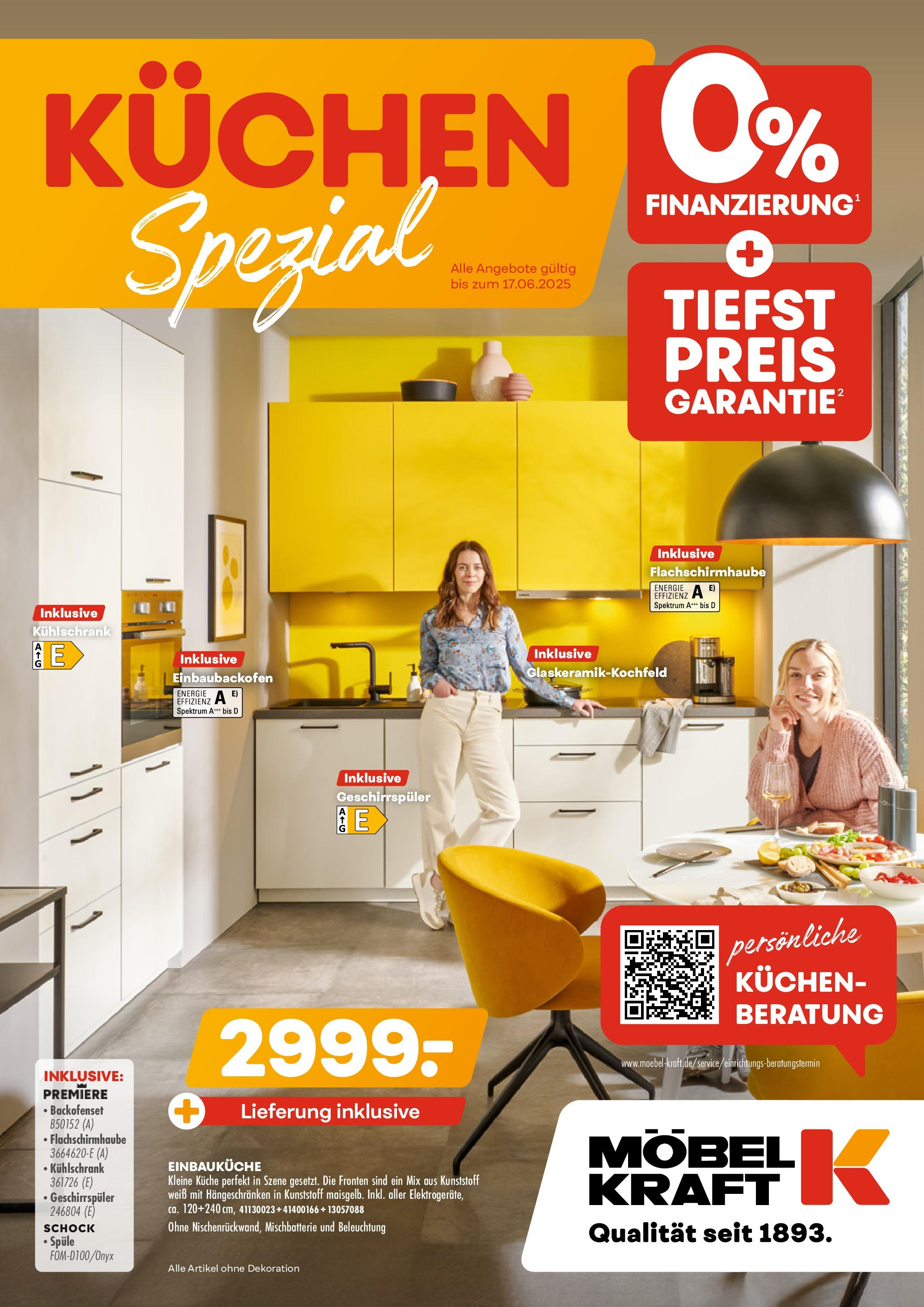 Möbel Kraft Prospekt (vom 20.05.2025 - 17.06.2025) Vorschau von dem Prospekt des Geschäftes Möbel Kraft, gültig ab dem 20.05.2025