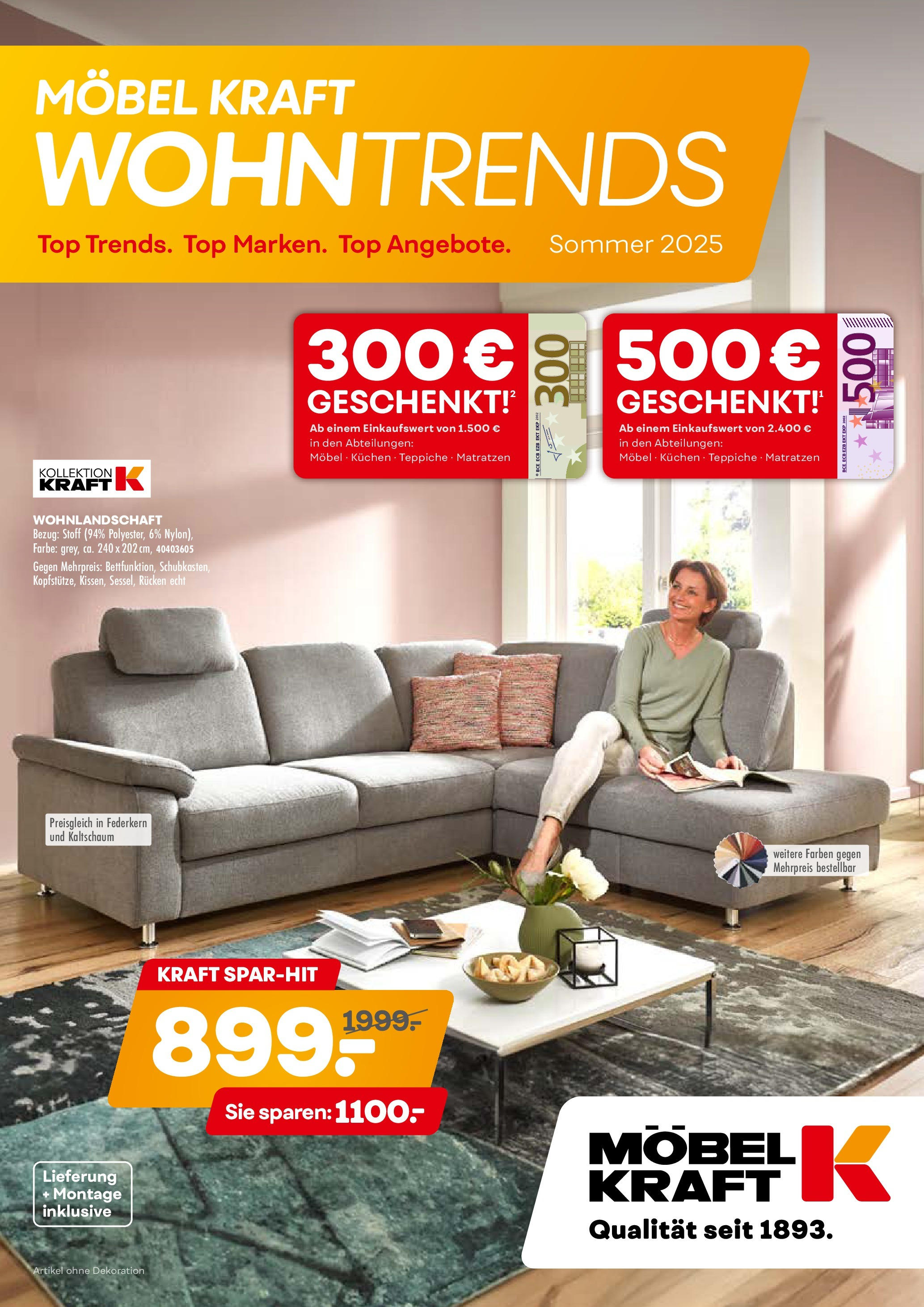 Möbel Kraft Wohntrends Sommer (vom 03.06.2025 - 01.07.2025)