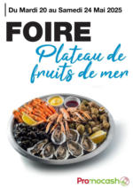 Promocash Plateau de fruits de mer - au 24.05.2025