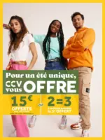 CCV Pour un été unique, CCV vous offre - au 08.06.2025