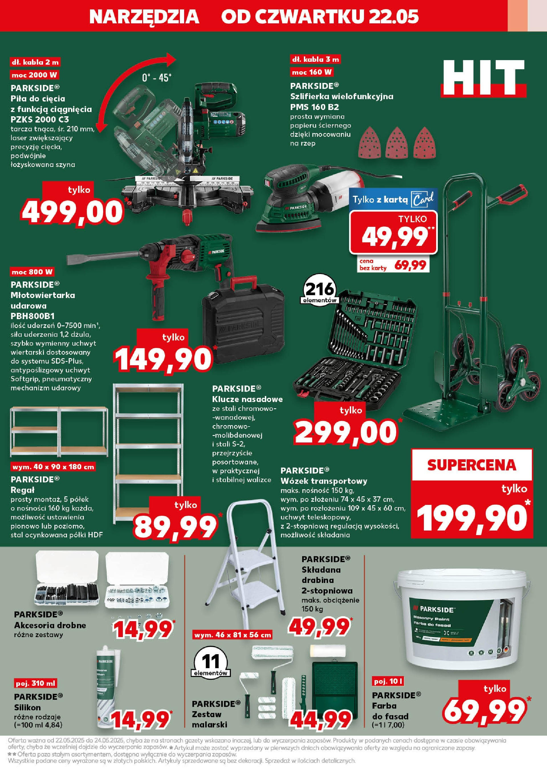 Kaufland gazetka - Mega okazje (22.05.2025) - od jutra | Strona: 17 | Produkty: Wózek transportowy, Młotowiertarka, Drabina, Szlifierka Kaufland gazetka - Mega okazje od 22.05.2025 - od jutra PDF | Strona: 17 | Produkty: Wózek transportowy, Młotowiertarka, Drabina, Szlifierka