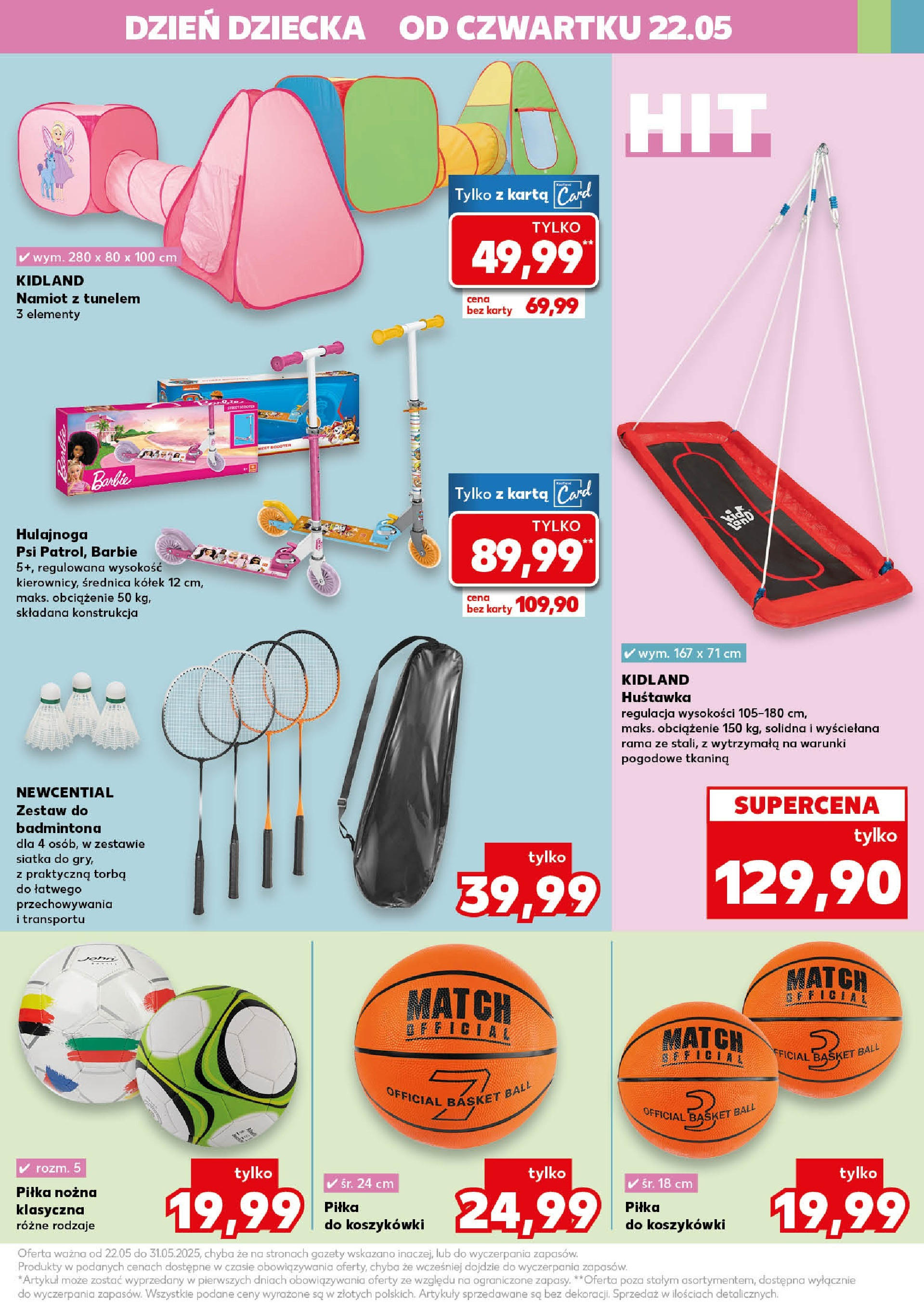 Kaufland gazetka - Mega okazje (22.05.2025) - od jutra | Strona: 29 | Produkty: Karta, Torba, Barbie, Siatka Kaufland gazetka - Mega okazje od 22.05.2025 - od jutra PDF | Strona: 29 | Produkty: Karta, Torba, Barbie, Siatka