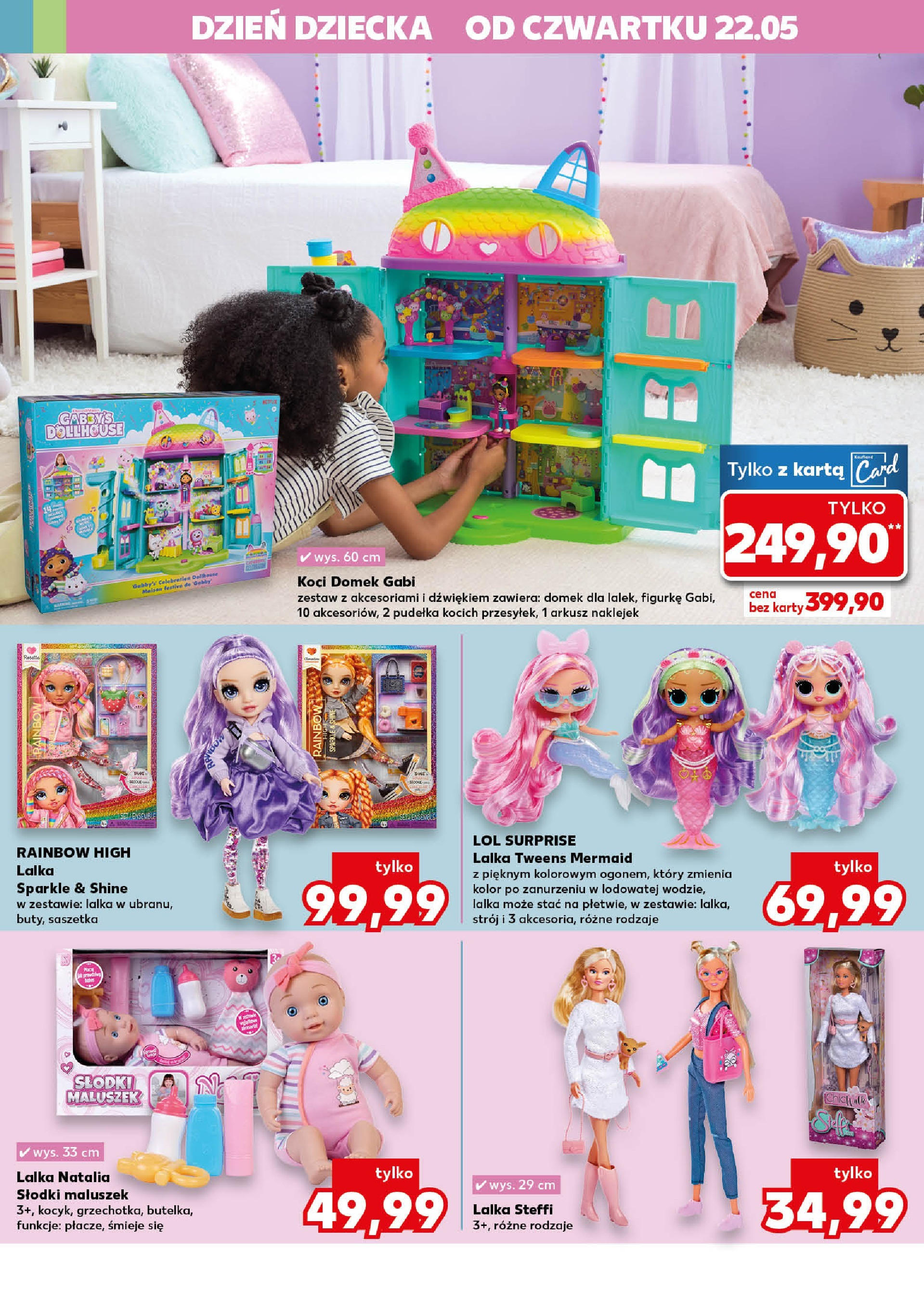 Kaufland gazetka - Mega okazje (22.05.2025) - od jutra | Strona: 30 | Produkty: Karta, Lalka Kaufland gazetka - Mega okazje od 22.05.2025 - od jutra PDF | Strona: 30 | Produkty: Karta, Lalka