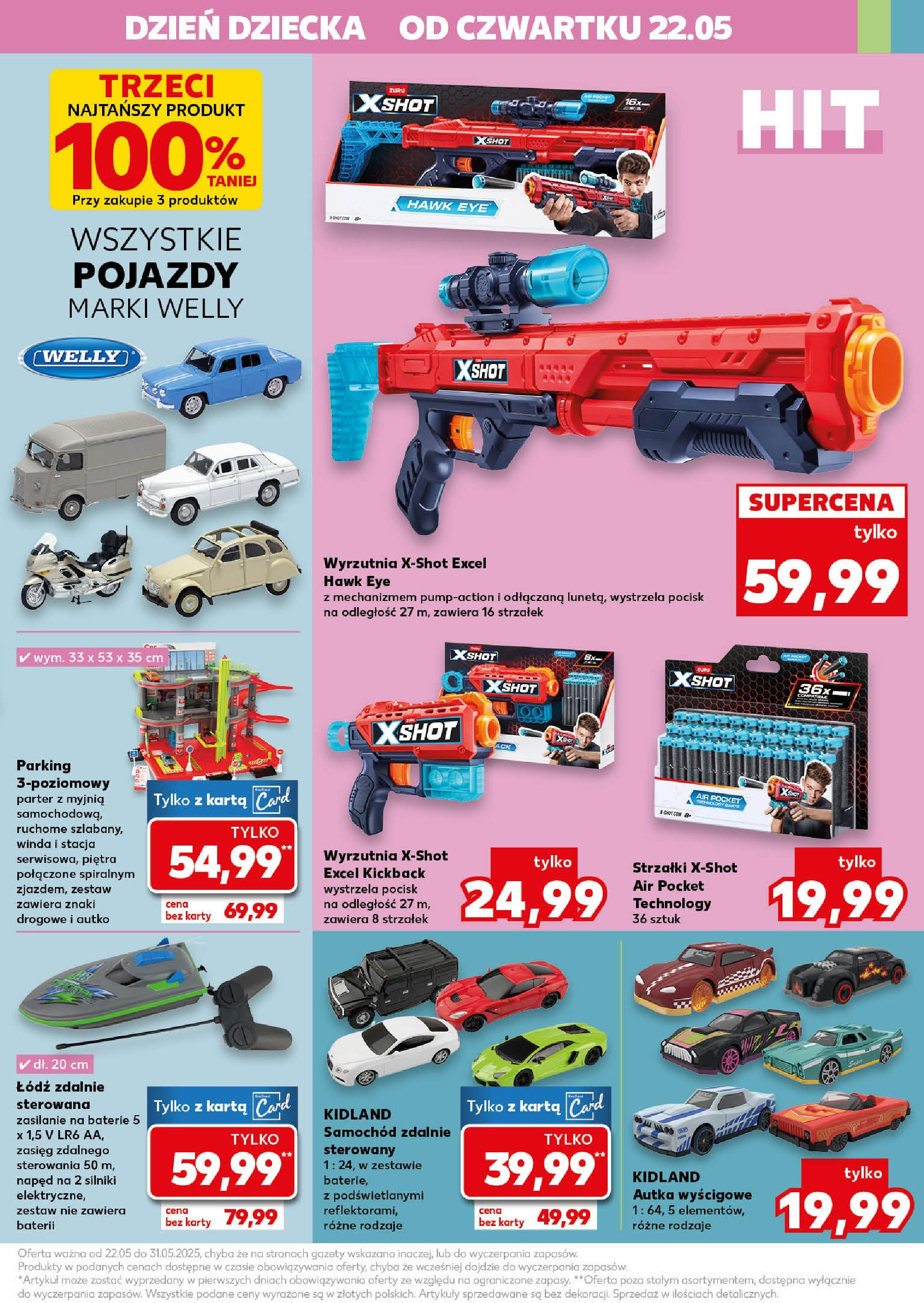 Kaufland gazetka - Mega okazje (22.05.2025) - od jutra | Strona: 33 | Produkty: Karta, Baterie, Wyrzutnia, Samochód zdalnie sterowany Kaufland gazetka - Mega okazje od 22.05.2025 - od jutra PDF | Strona: 33 | Produkty: Karta, Baterie, Wyrzutnia, Samochód zdalnie sterowany