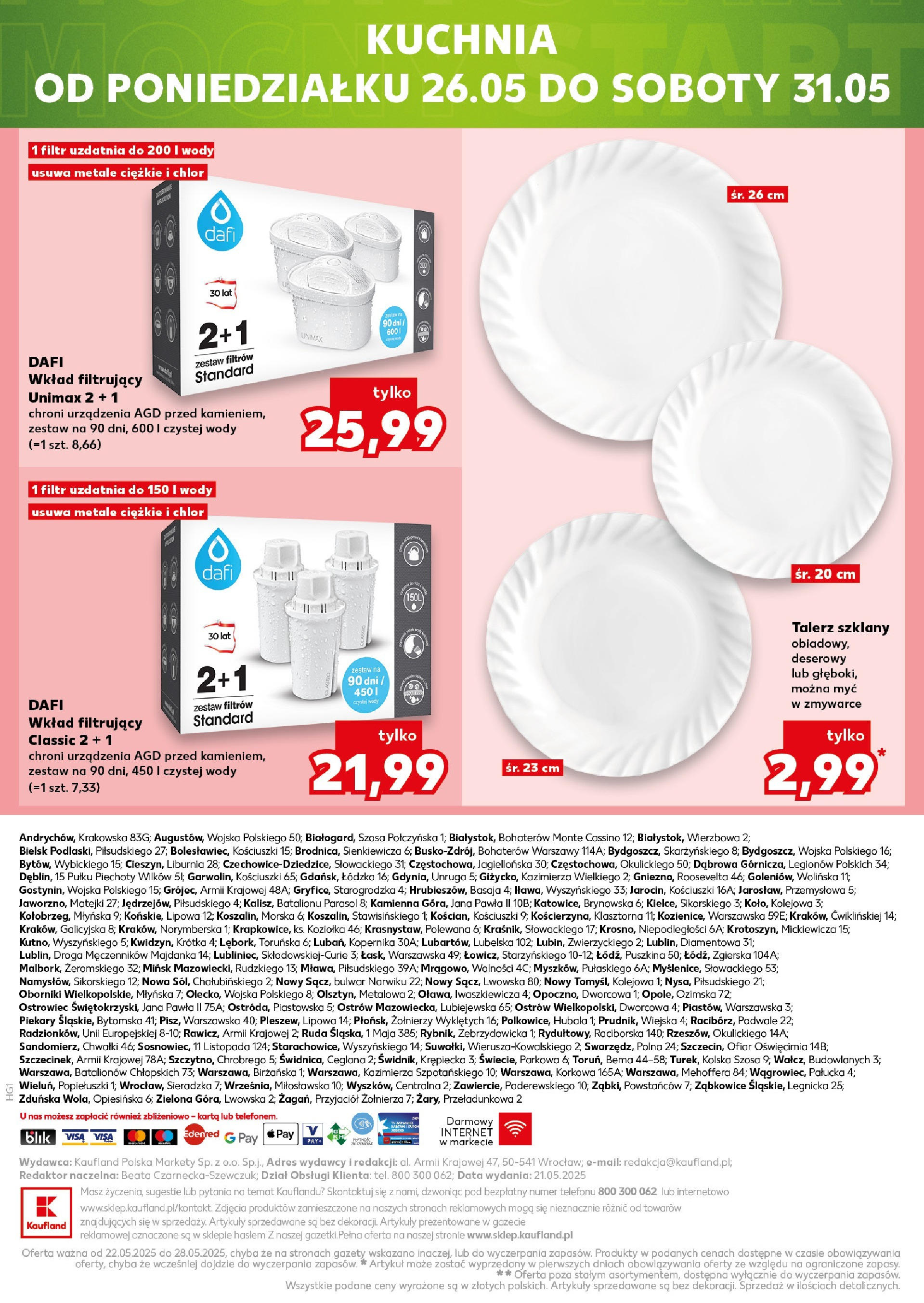 Kaufland gazetka - Mega okazje (22.05.2025) - od jutra | Strona: 46 | Produkty: Karta, Parasol Kaufland gazetka - Mega okazje od 22.05.2025 - od jutra PDF | Strona: 46 | Produkty: Karta, Parasol