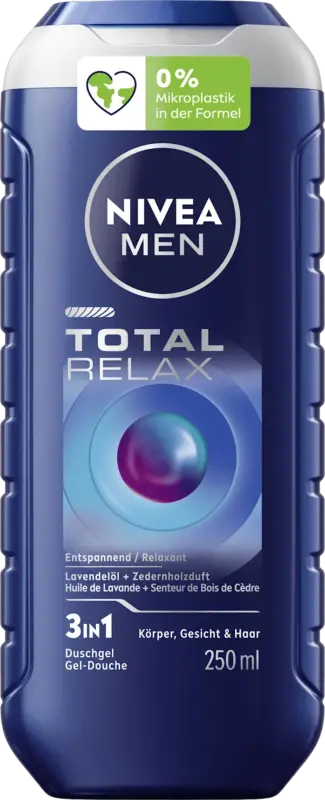 NIVEA MEN Duschgel Total Relax 3in1