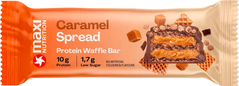 maxi NUTRITION Proteinriegel, Caramel Spread