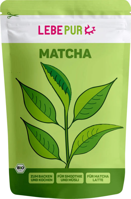 Lebepur Getränkepulver, Matcha