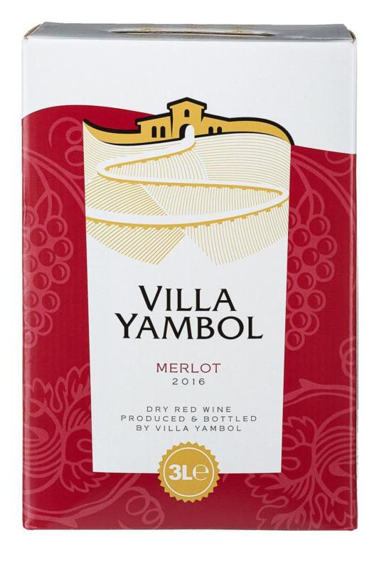 VILLA YAMBOL Червено, Бяло вино или Розе различни сортове