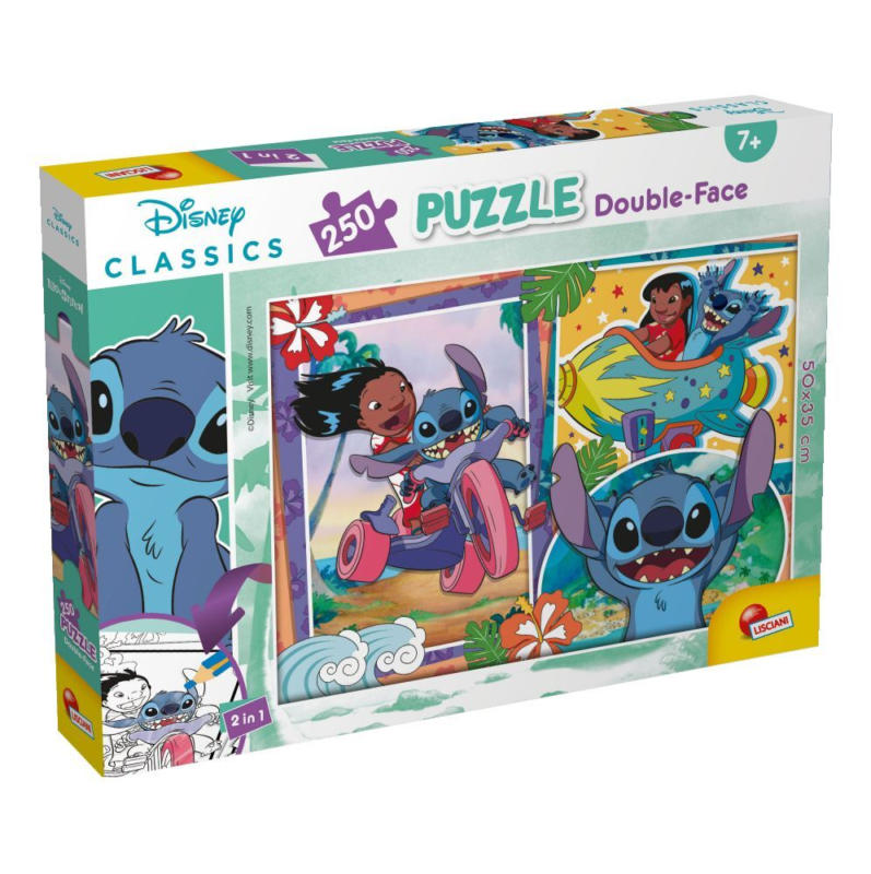 STITCH Двустранен пъзел 250 части