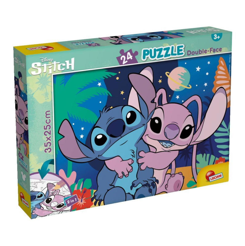 STITCH Двустранен пъзел 24 части