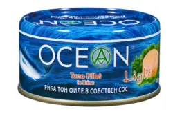Ocean Риба тон филе различни видове