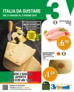 Tre Valli Supermercato Italia da gustare - al 03.06.2025