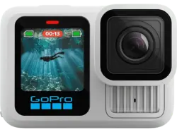 GoPro Hero 13 Black Polar White Action Cam, 5.3K60, 27 MP Foto, HyperSmooth 6.0