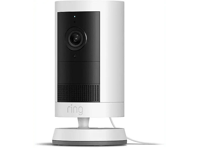ring Cam Plus (Plug-In), Kamera (Anzahl Kameras: 1, für Innen, Nachtsichtfunktion, Akkubetrieb, 2K UltraWide QHD, Weiß)
